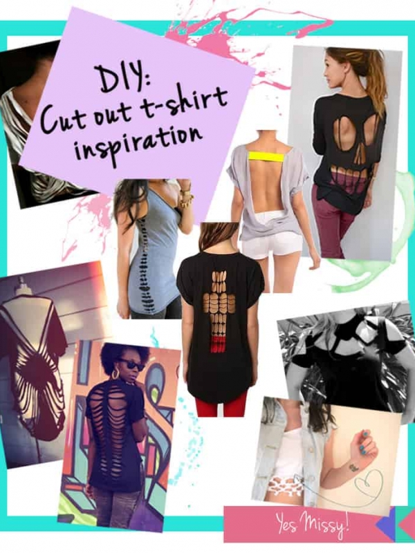 DIY Cut-Out T-Shirt Inspiration and Tips