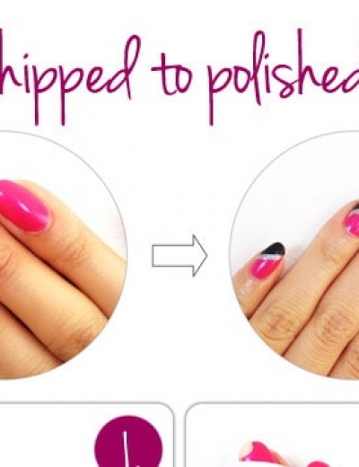 A Bright Idea to Save a Chipped Manicure!