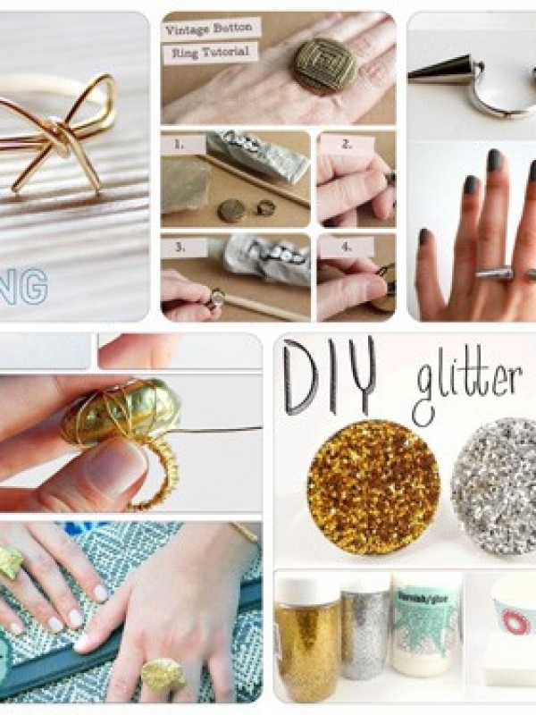 DIY Roundup: 7 Fun and Easy DIY Ring Tutorials