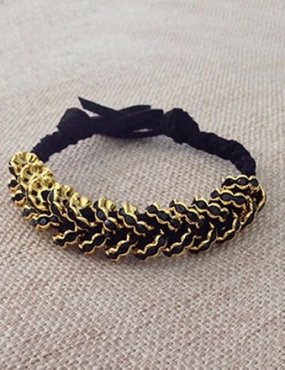 DIY Bracelet: Glammed Up Hex Nut Bracelet