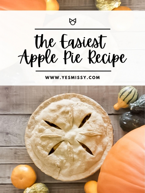 The Easiest Apple Pie Recipe