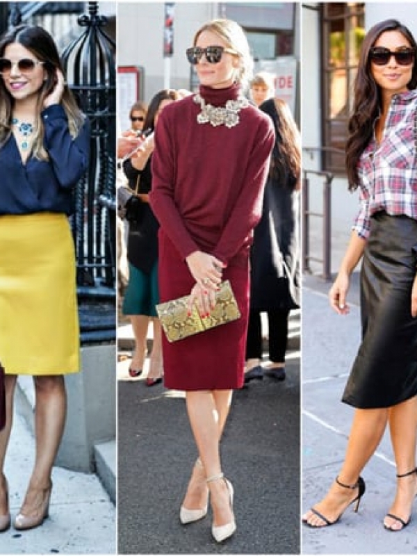 12 Ways to Style a Pencil Skirt For Fall