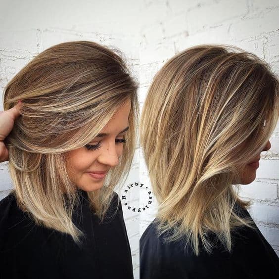 Shoulder Length Hair - Medium-Length Lob Hairstyle Inspiration