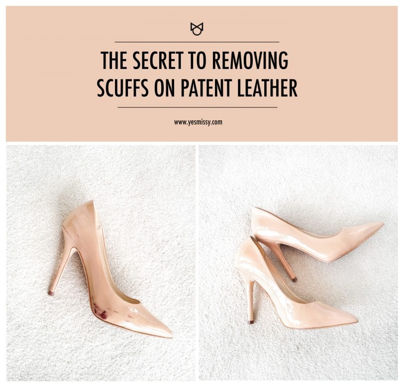 tan patent leather shoes