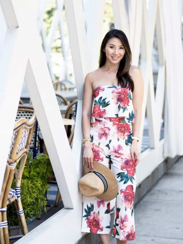 OOTD: Floral Bandeau & Culotte Co-Ord Set