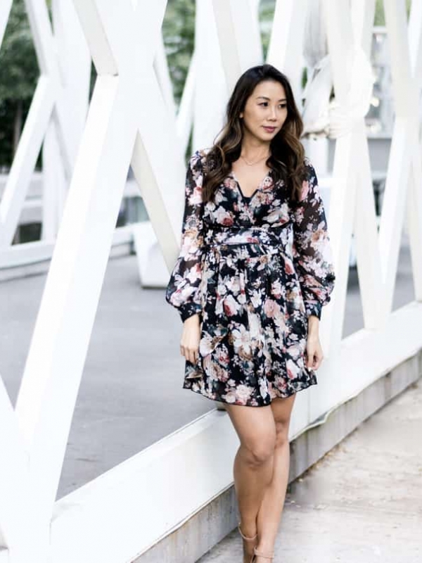 Dark Florals to Welcome Fall