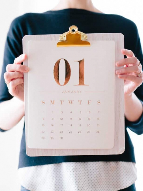 20 Free Printable Calendars