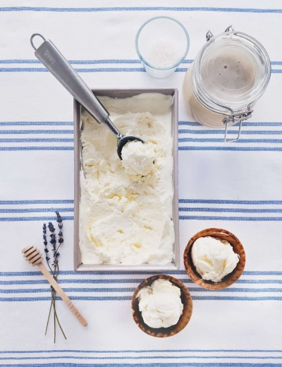 Sea Salt and Honey Ice Cream Recipe