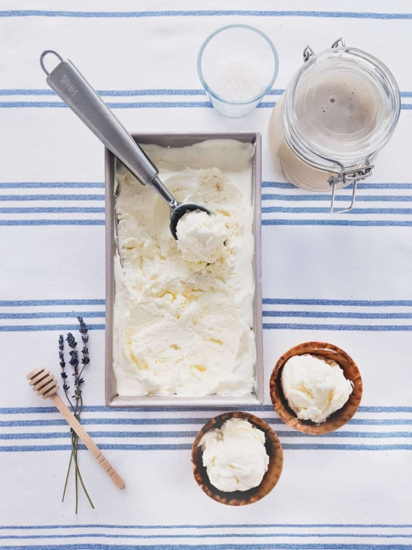 Sea Salt and Honey Ice Cream Recipe