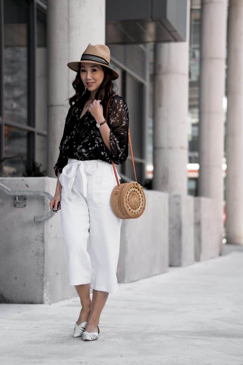 How To Wear Culottes - Wide Legged Pant Length