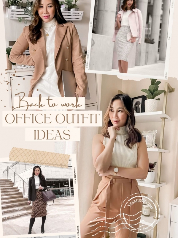 Office Outfit Ideas for When You Don’t Know What To Wear