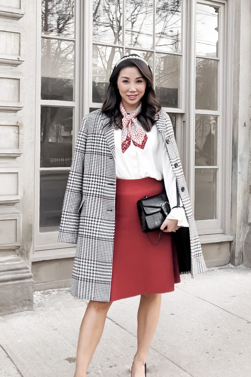 Valentine's Day Inspired Outfit from Ann Taylor - YesMissy