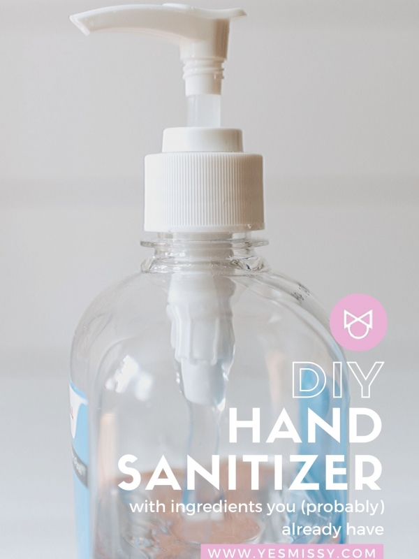 DIY Hand Sanitizer