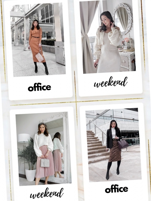 OOTD Lookbook: Workwear vs Weekend Outfits