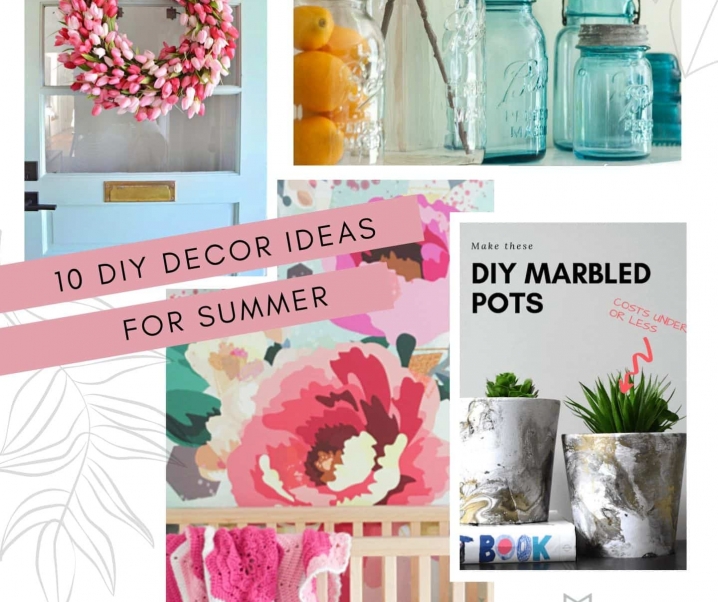 10 DIY Summer Decor Ideas