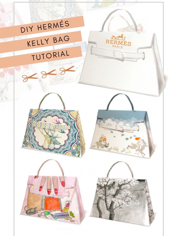 DIY Hermès Kelly Bag – Origami Paper Craft
