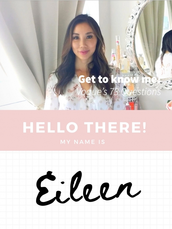 Get to Know Me Better with Vogue’s 73 Questions!