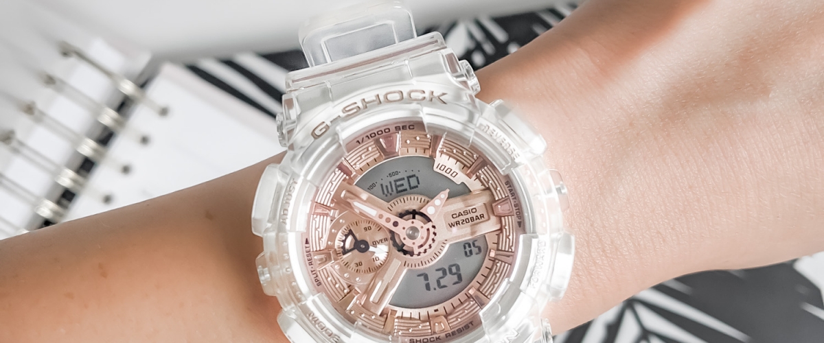 When Style Meets Functionality: G-SHOCK Transparent x Rose Gold Watch