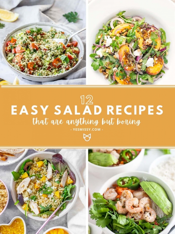 12 Easy Salad Recipes That Are Anything But Boring