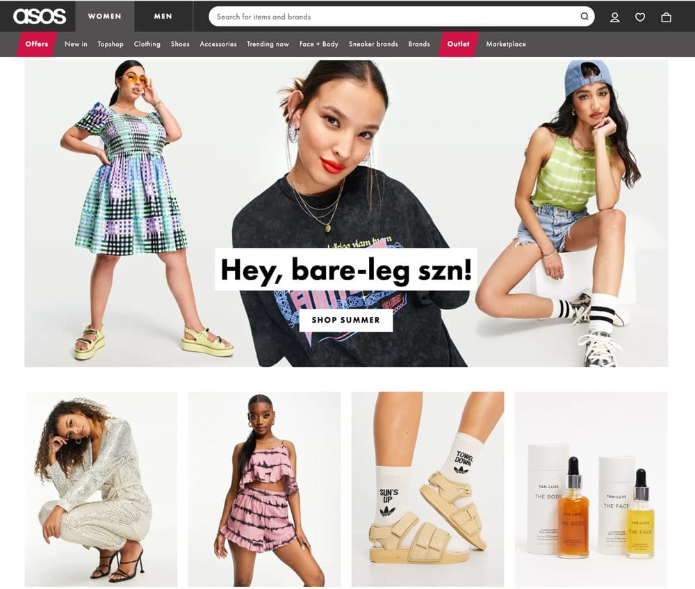 Cheap clothing shop sites like shein