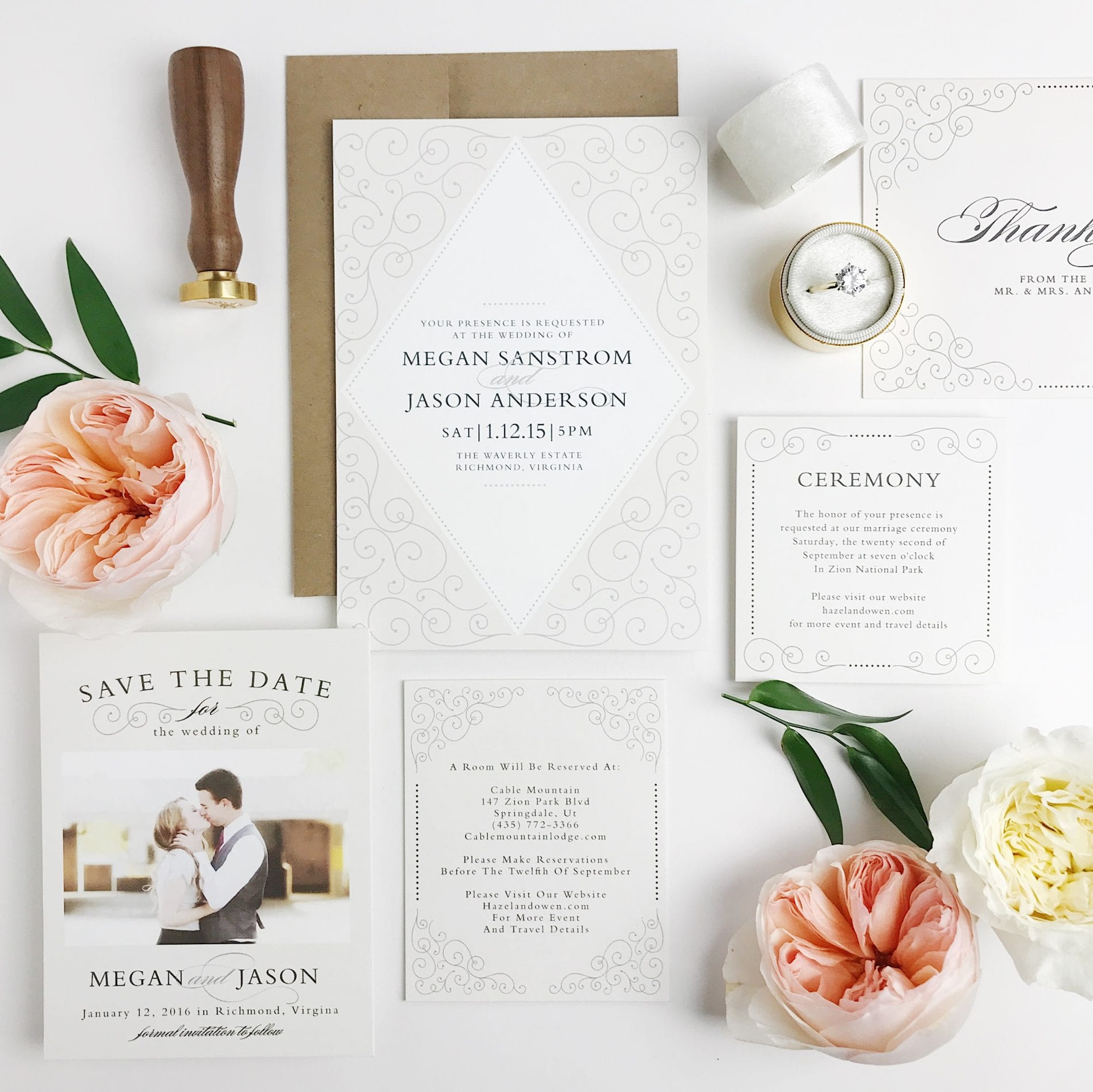 Wedding Invitation Cards from Basic Invite - YesMissy
