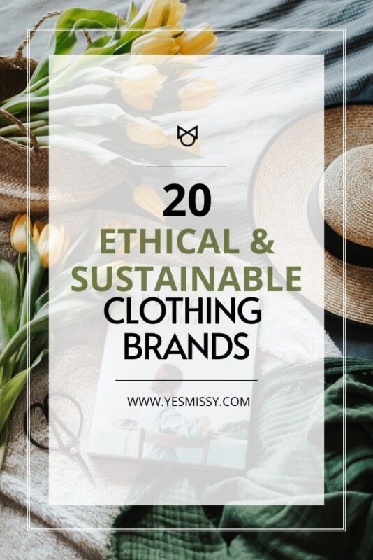 20 Sustainable Clothing Brands for Every Budget YesMissy