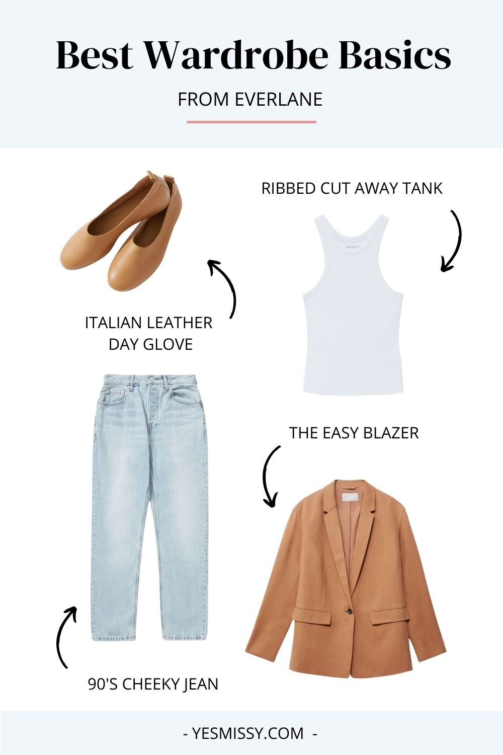 Best Brands for Wardrobe Basics Made to Last best - YesMissy