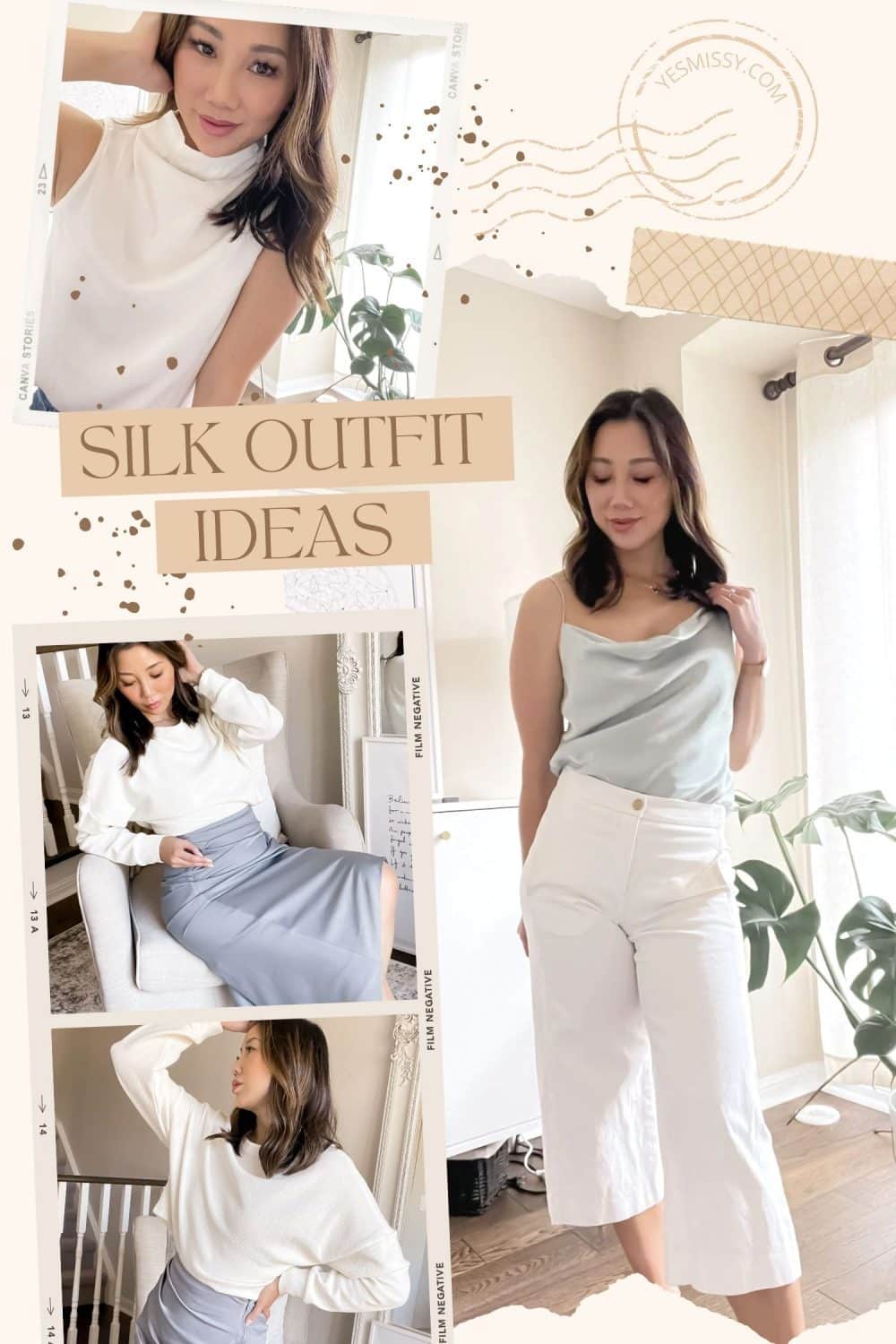 Silk Outfit Ideas - How to Wear Silk in RN - YesMissy