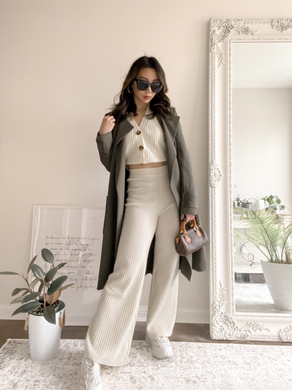 Chic Neutral Outfits for Spring from MOTF