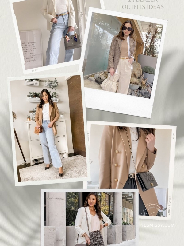15 Casual Blazer Outfits for Spring & Summer