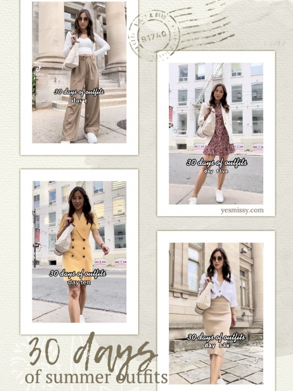 30 Days of Summer Outfits
