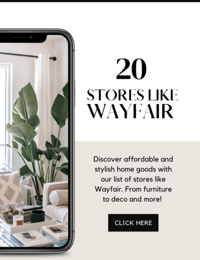 20 Stores like Wayfair for Furniture and Home Decor
