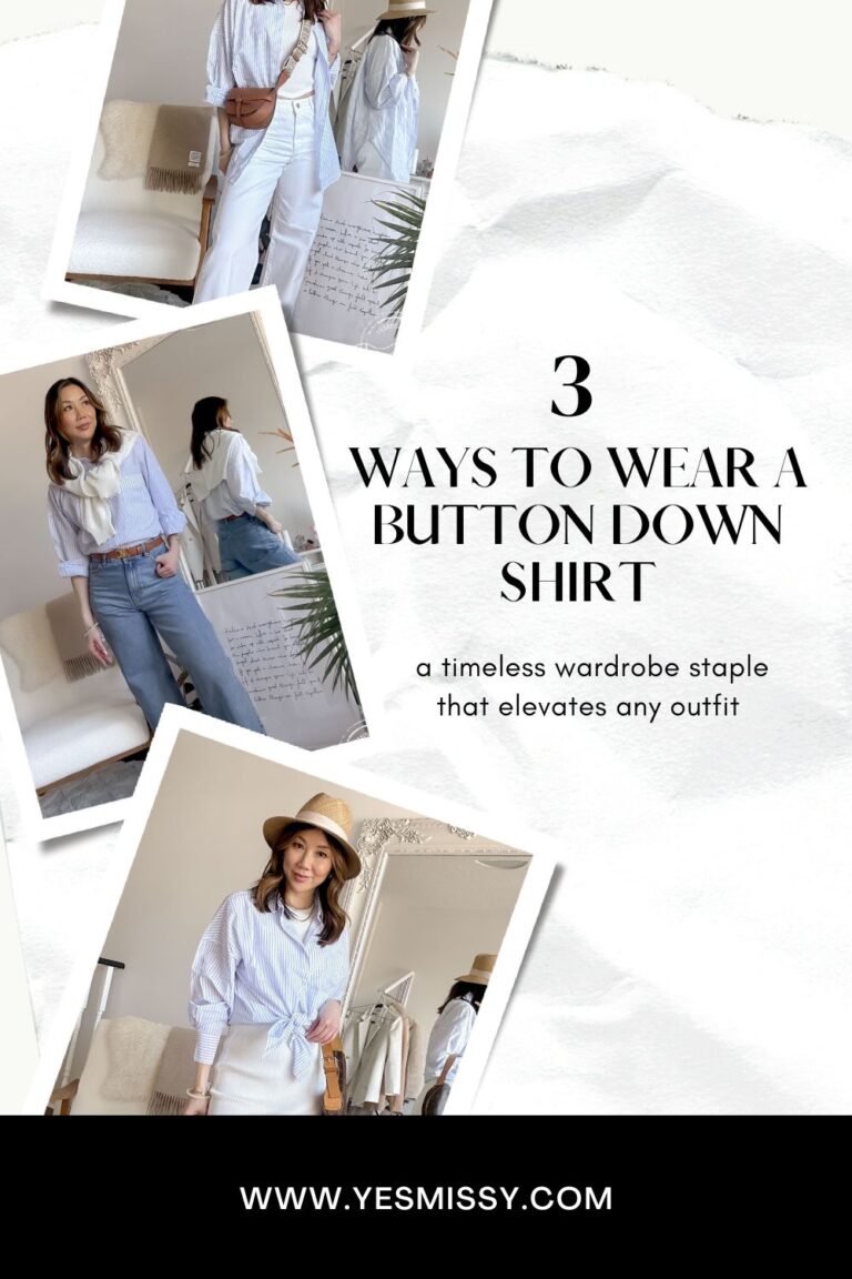 3 Ways to Wear Button Down Shirt YesMissy