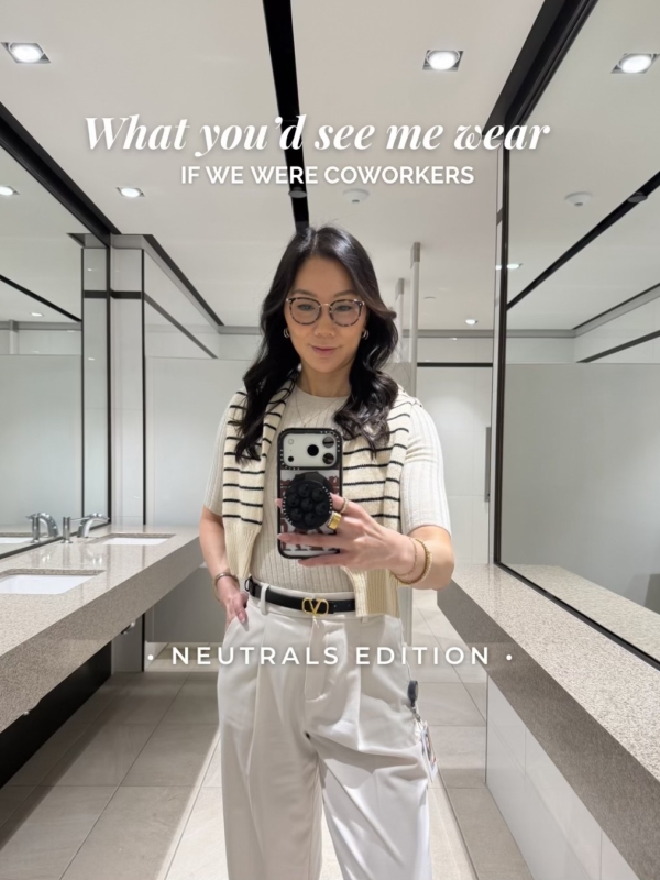 8 Chic Work Outfits That Are All Neutrals (and Never Boring)