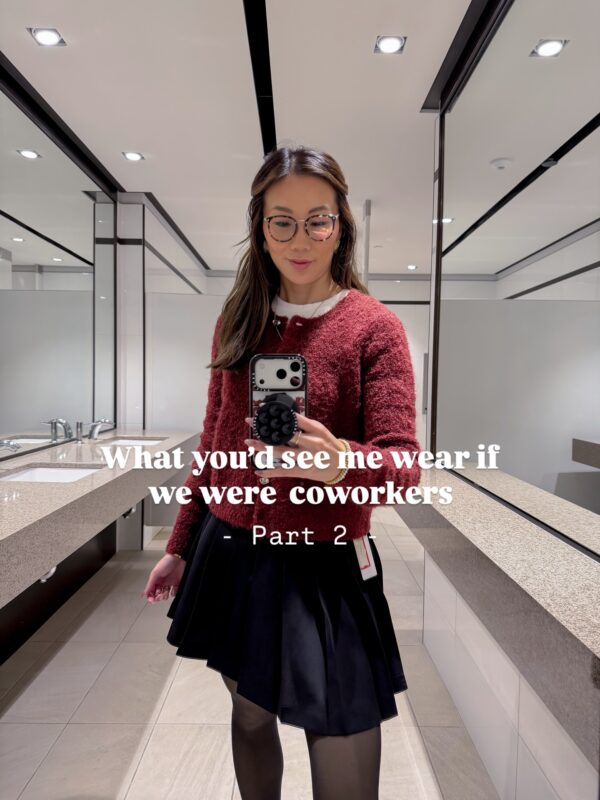 What you’d see me wear if we were coworkers: winter edition