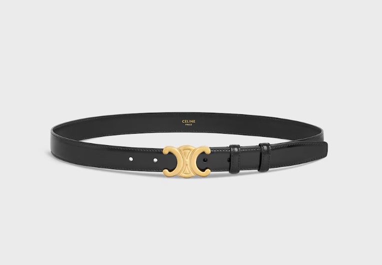 Celine Triomphe Belt - Minimalist French Style