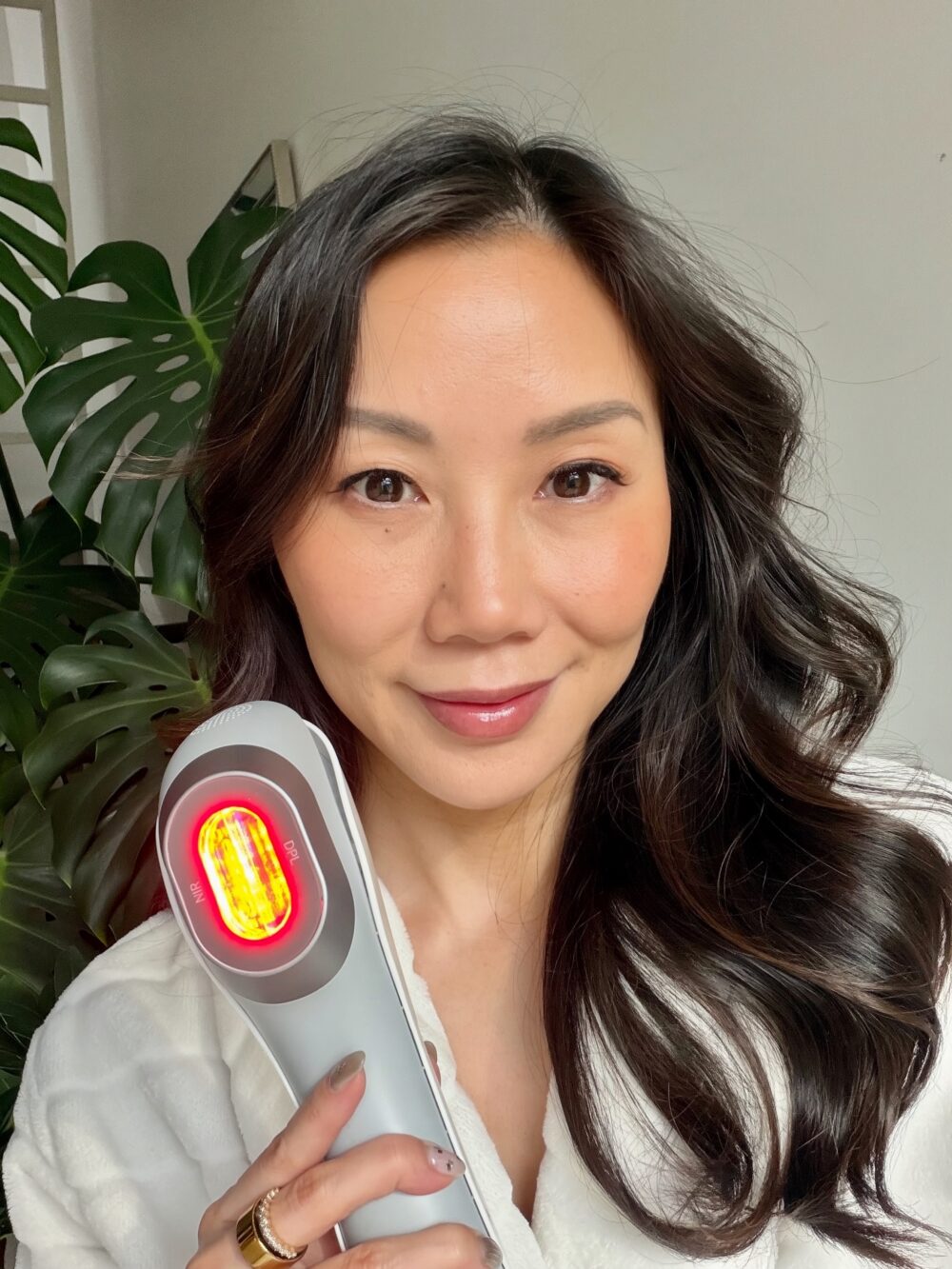 Calmer, more even skin tone after 3 weeks of Lumirea photofacial treatments