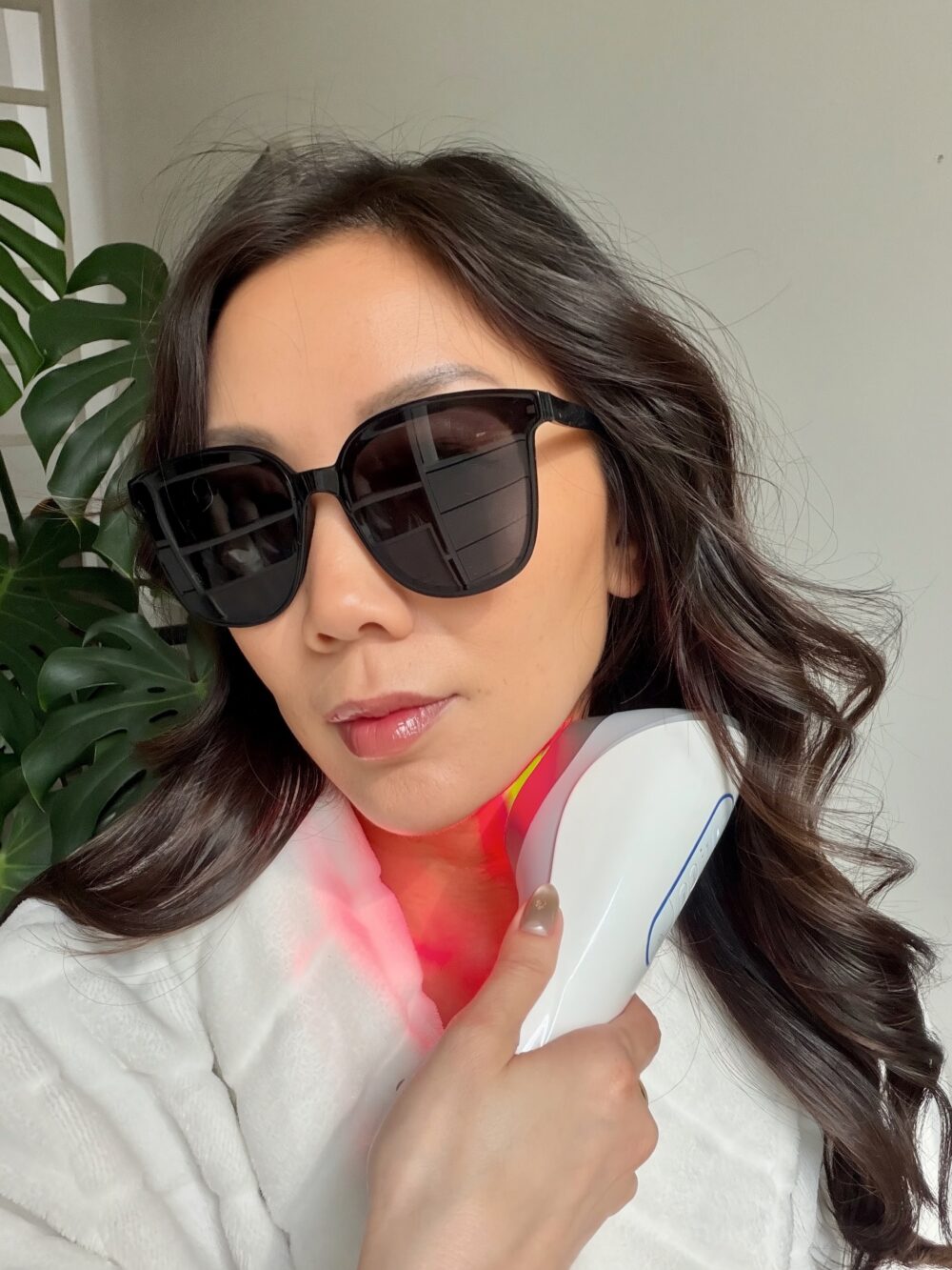 Calmer, more even skin tone after 3 weeks of Lumirea photofacial treatments